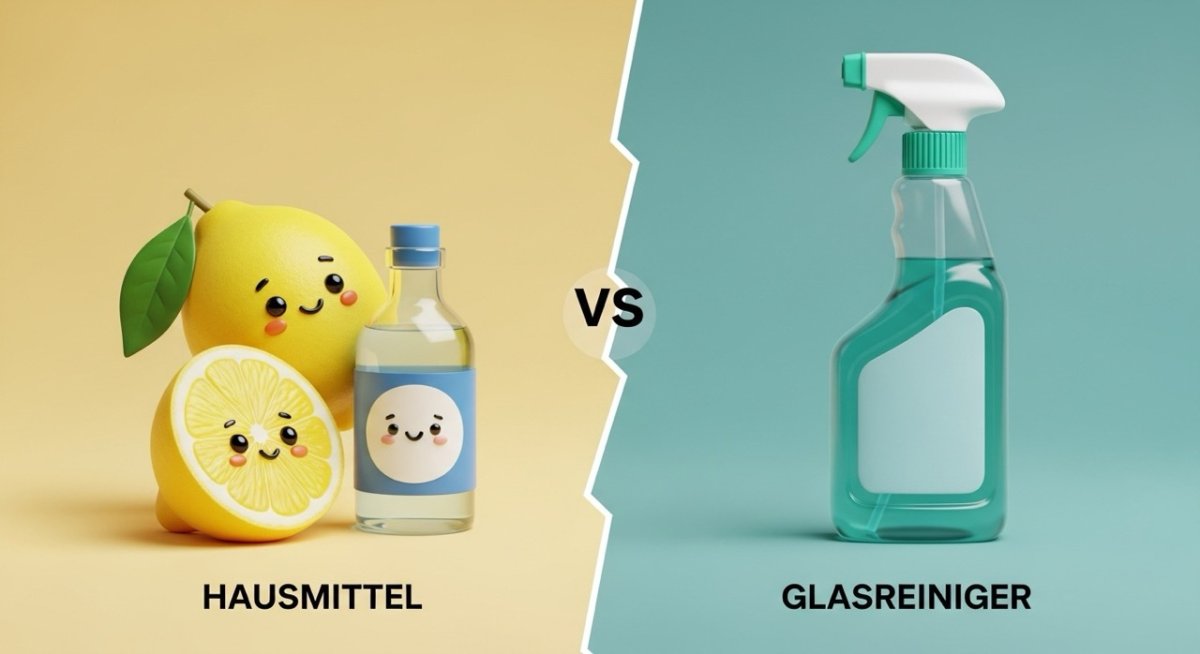 Hausmittel vs. Glasreiniger – was reinigt Fenster wirklich besser?